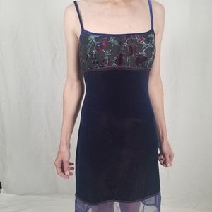 XOXO Velvet Party Dress